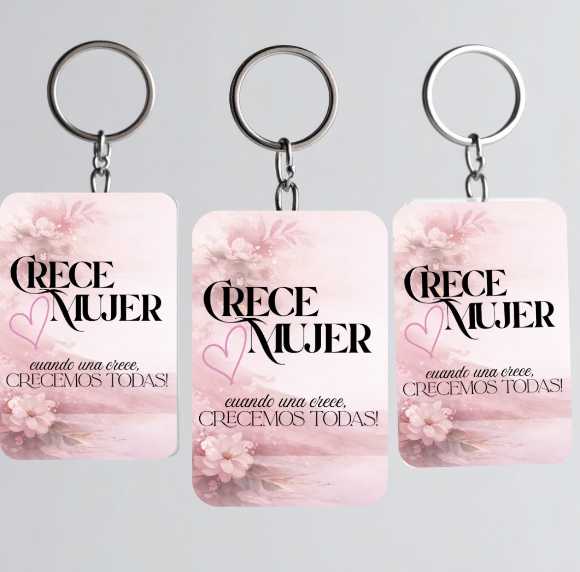 Llavero Crece Mujer